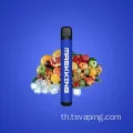 อร่อย 12 รสชาติผลไม้ vape maskking 400 พัฟ